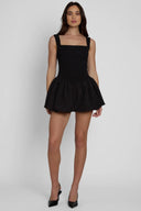 Geena Bubble Knit Mini Dress
