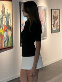 Meg High Neck Mini Dress