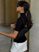 Meg High Neck Mini Dress