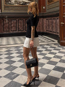 Meg High Neck Mini Dress