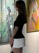 Meg High Neck Mini Dress