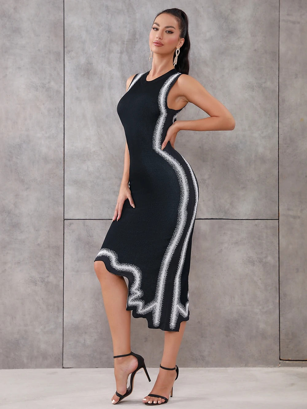 Riva Wavy Dress