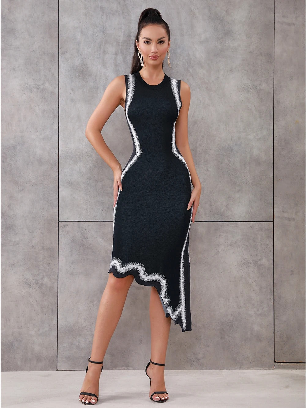 Riva Wavy Dress