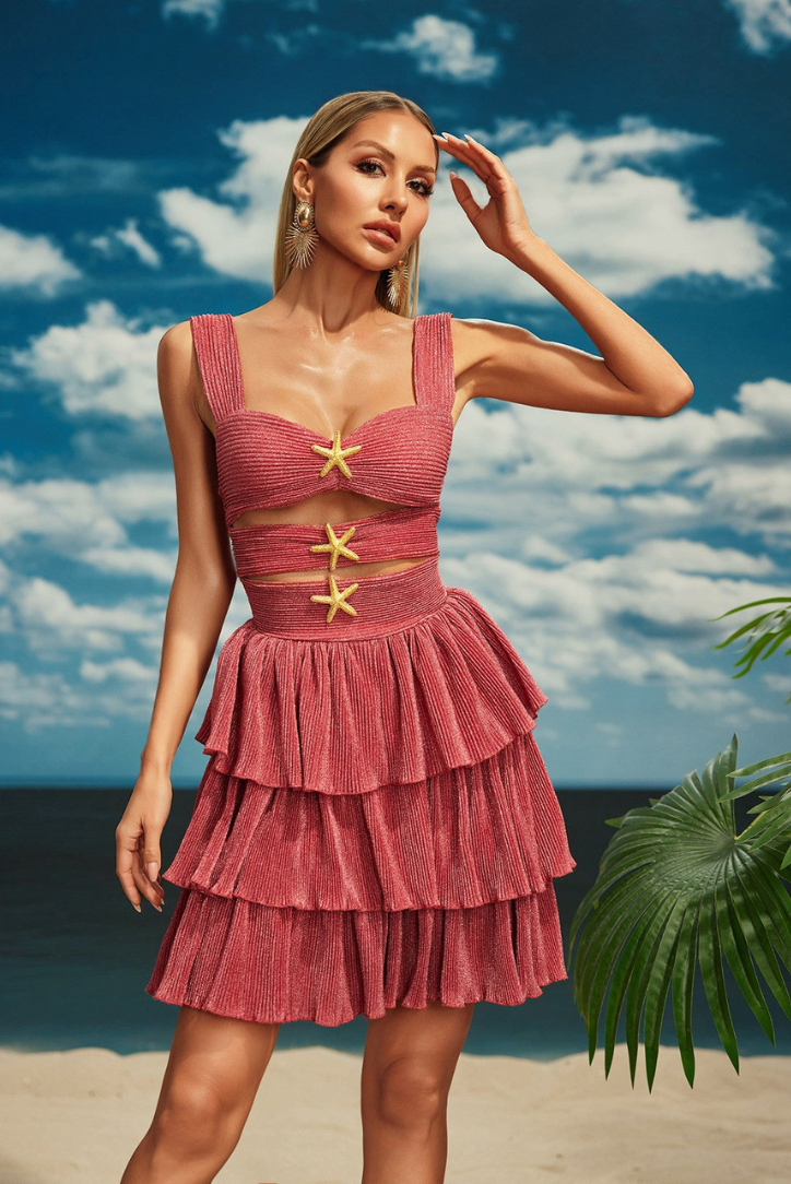 Denny Starfish Mini Dress