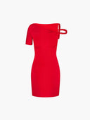 Hattie Twist Mini Dress