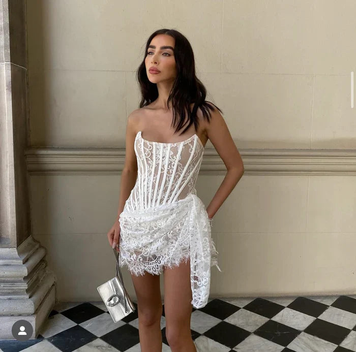 Mylah Lace Mini Dress