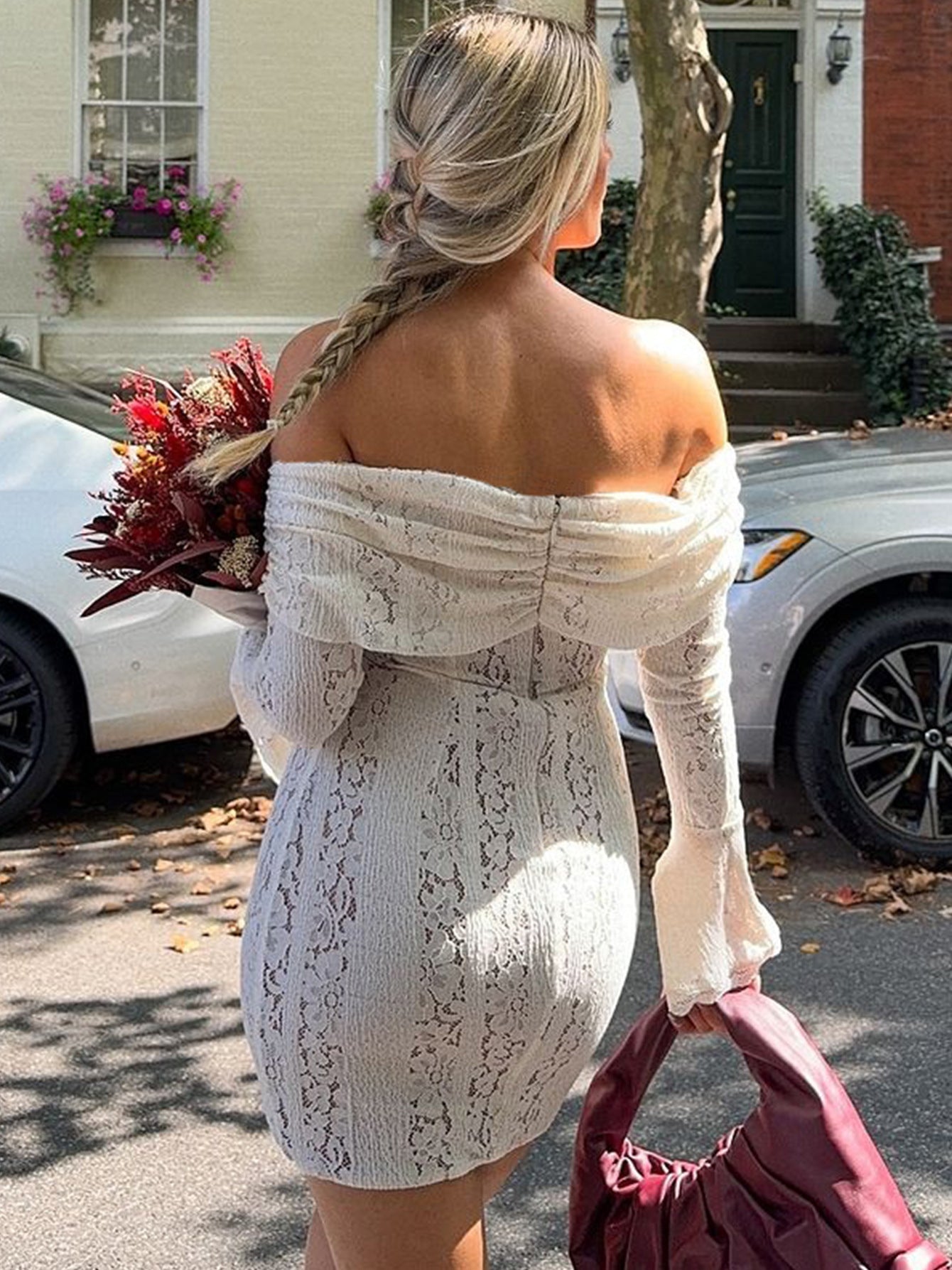 Sarai Lace Mini Dress