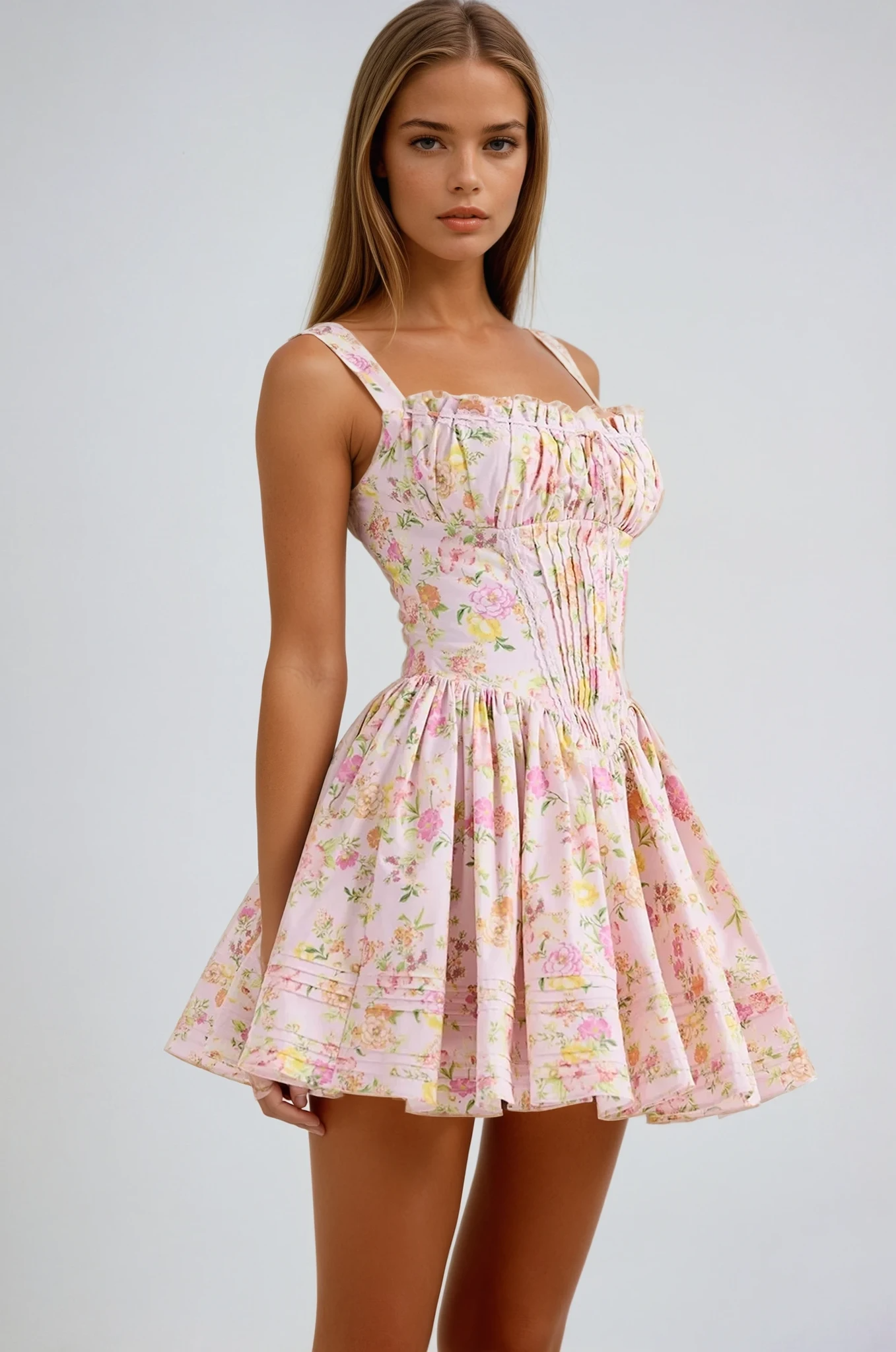 Lynn Floral Mini Dress
