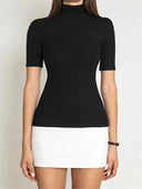 Meg High Neck Mini Dress