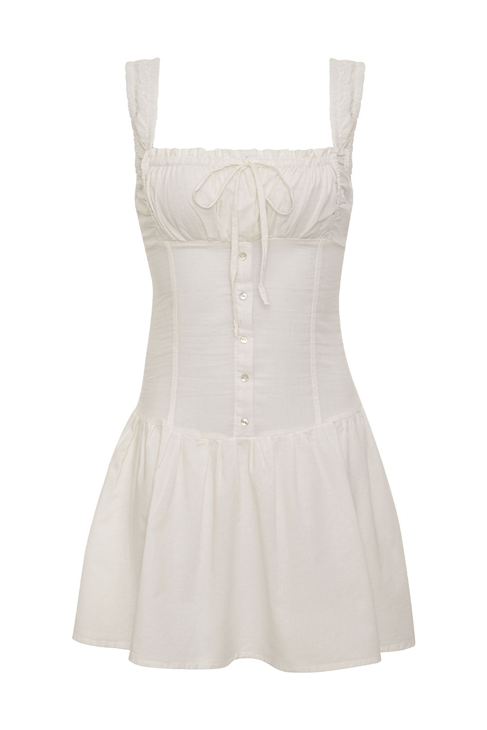 Christa Ruffle Dress